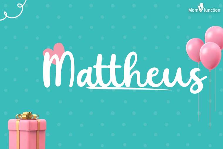 Mattheus Birthday Wallpaper