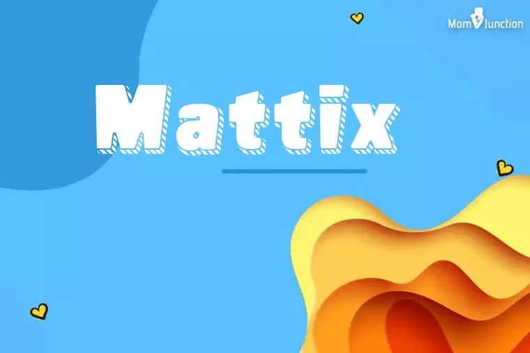 Mattix 3D Wallpaper