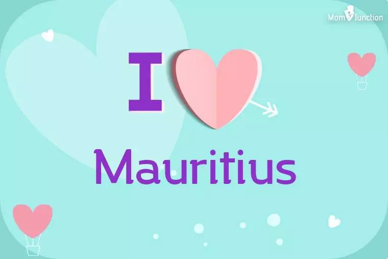 I Love Mauritius Wallpaper