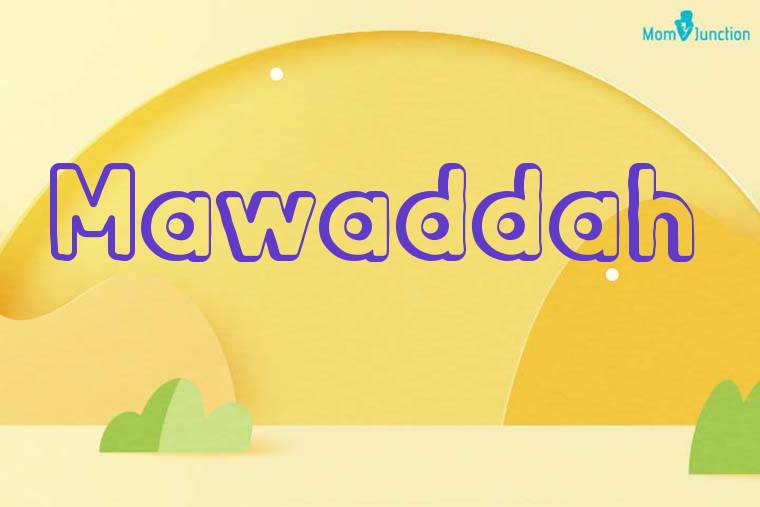 Mawaddah 3D Wallpaper
