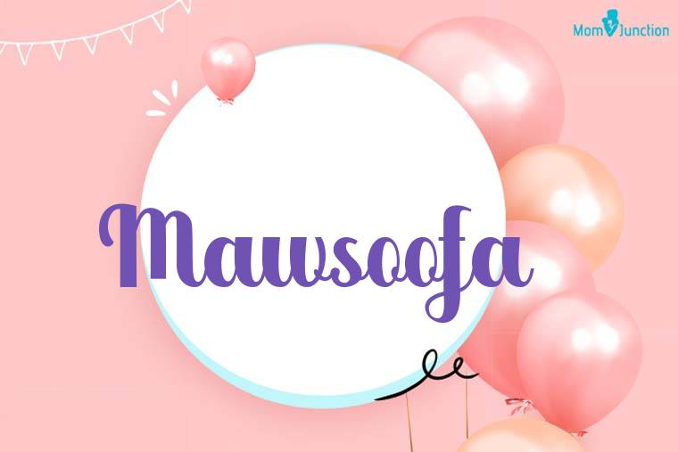 Mawsoofa Birthday Wallpaper