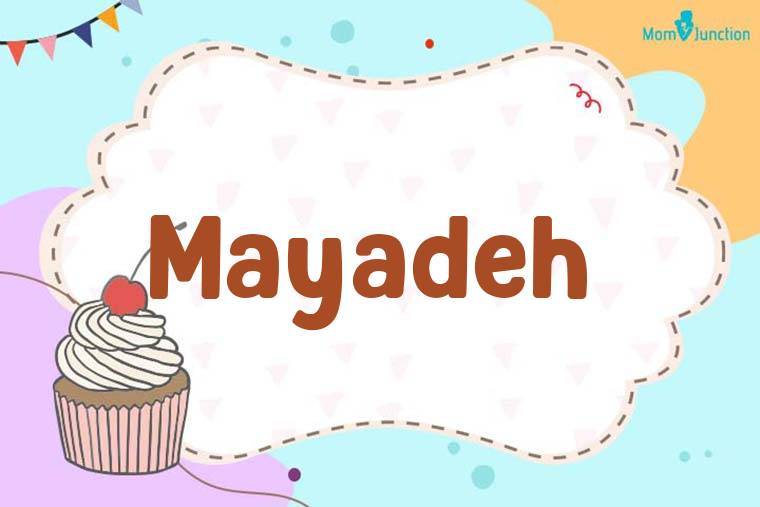 Mayadeh Birthday Wallpaper