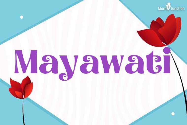 Mayawati 3D Wallpaper
