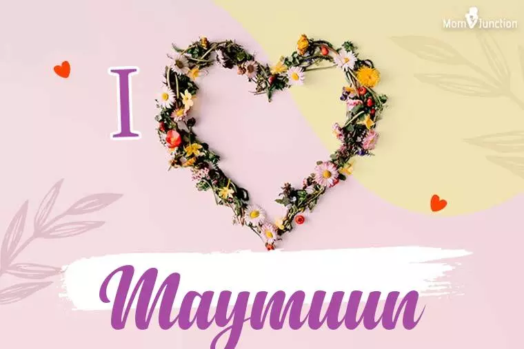 I Love Maymuun Wallpaper