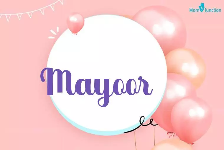 Mayoor Birthday Wallpaper