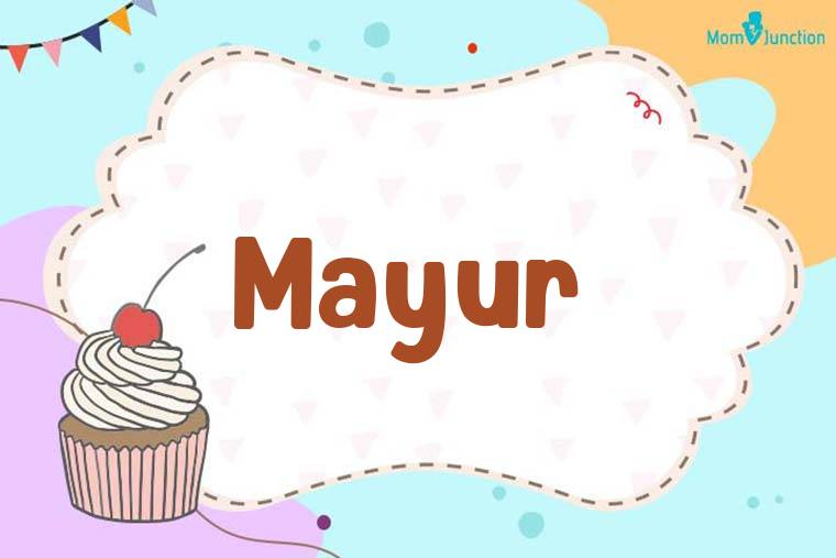 Mayur Birthday Wallpaper