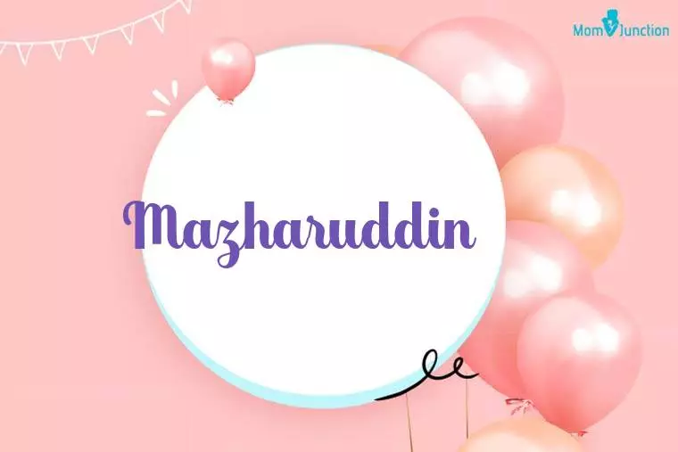 Mazharuddin Birthday Wallpaper