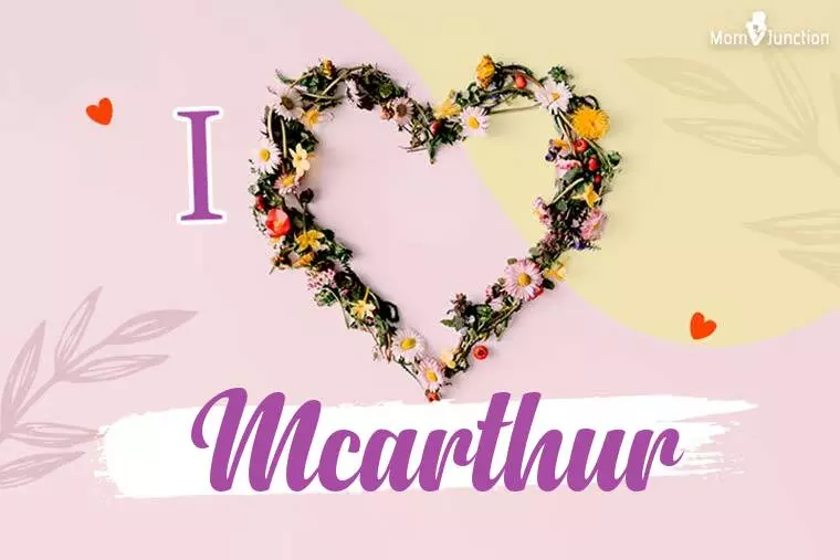 I Love Mcarthur Wallpaper