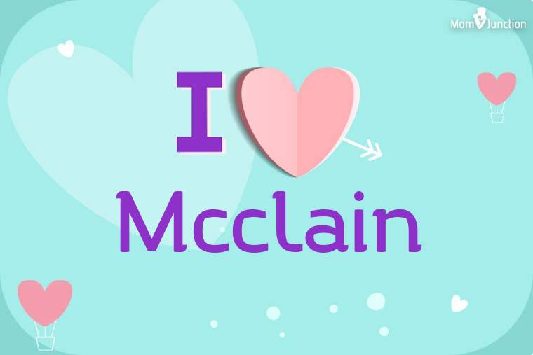 I Love Mcclain Wallpaper