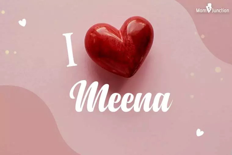 I Love Meena Wallpaper