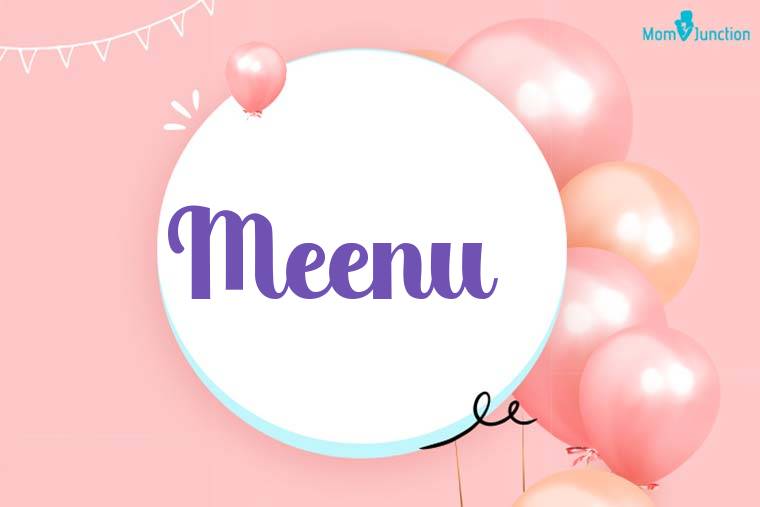 Meenu Birthday Wallpaper