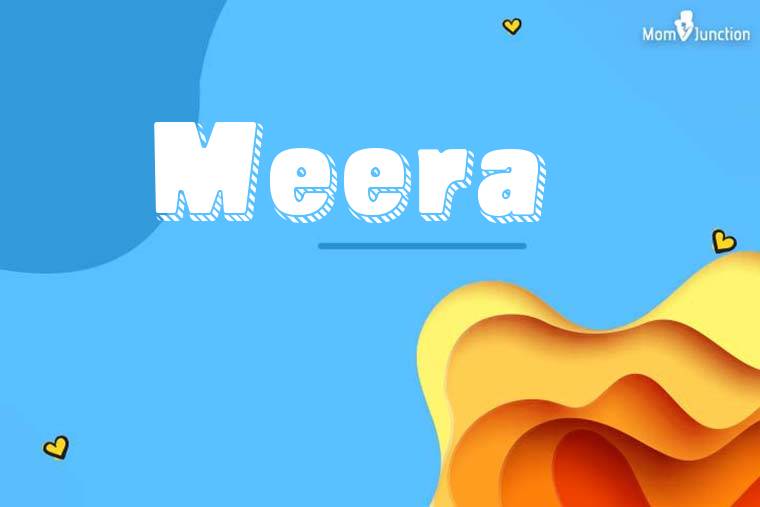 Meera 3D Wallpaper
