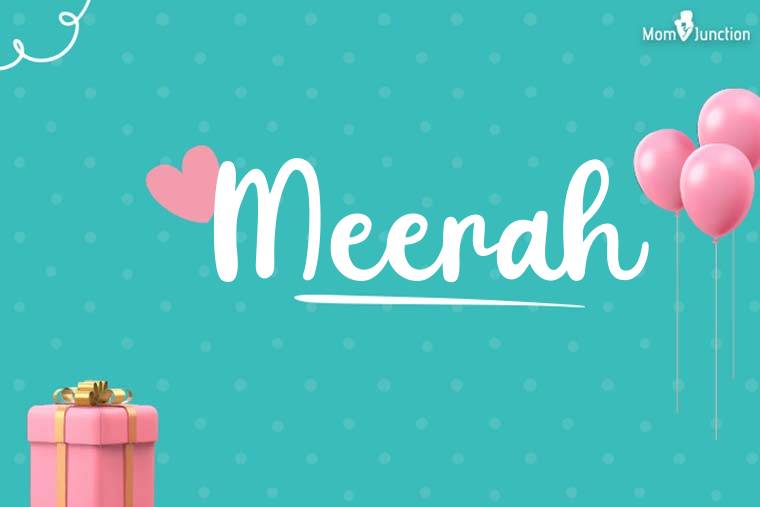 Meerah Birthday Wallpaper