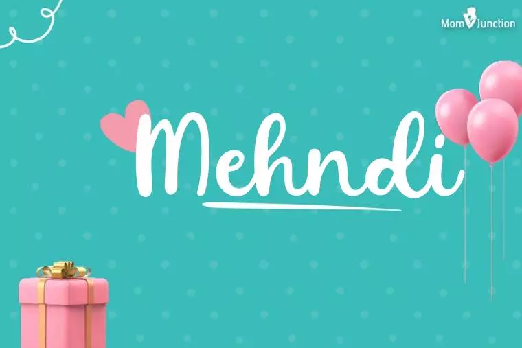 Mehndi Birthday Wallpaper