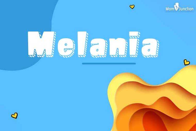Melania 3D Wallpaper