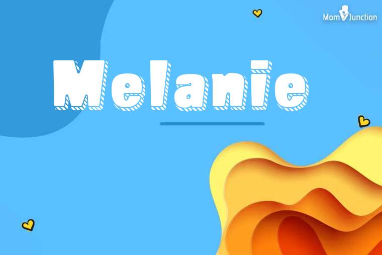 Melanie 3D Wallpaper