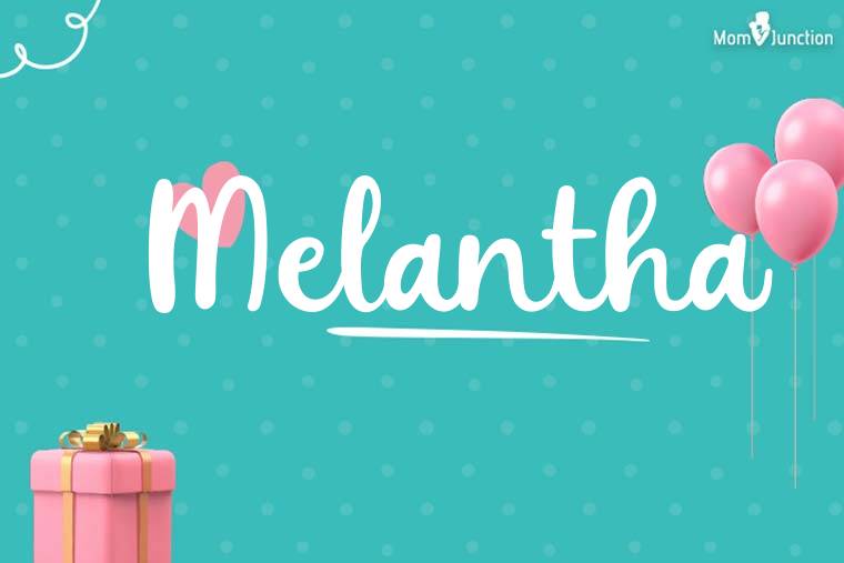 Melantha Birthday Wallpaper