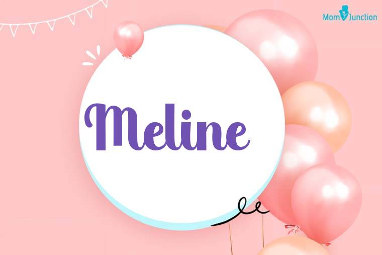 Meline Birthday Wallpaper