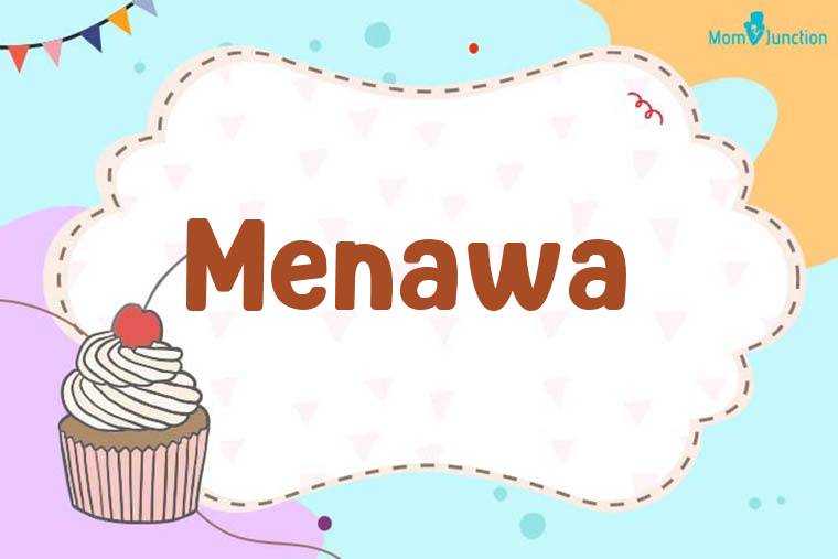 Menawa Birthday Wallpaper