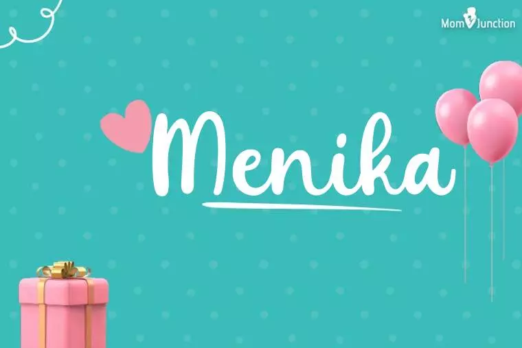 Menika Birthday Wallpaper