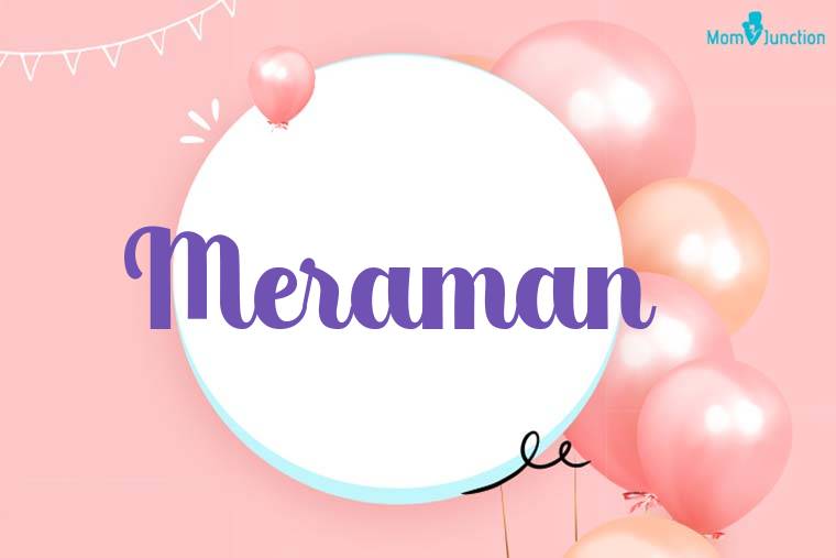 Meraman Birthday Wallpaper