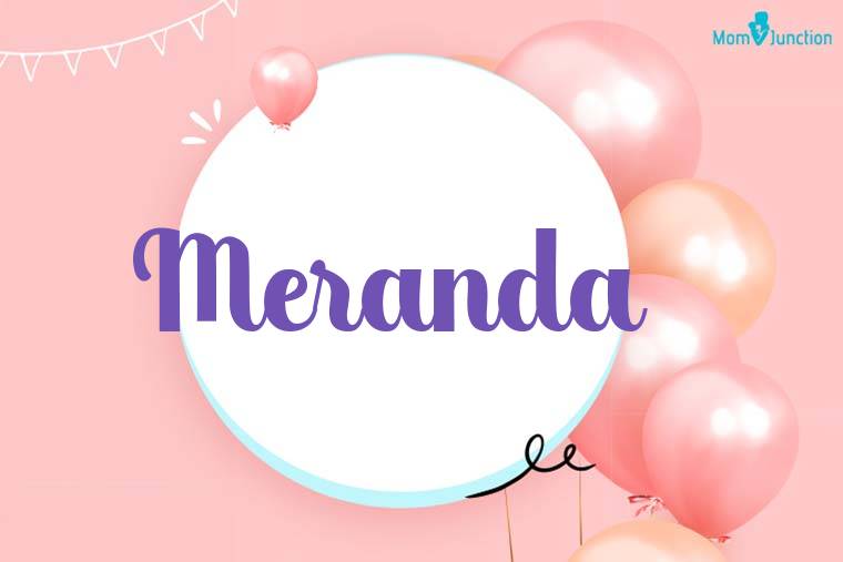 Meranda Birthday Wallpaper