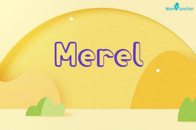 Merel 3D Wallpaper