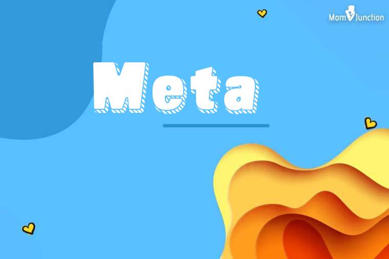 Meta 3D Wallpaper