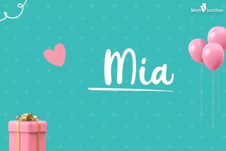 Mia Birthday Wallpaper