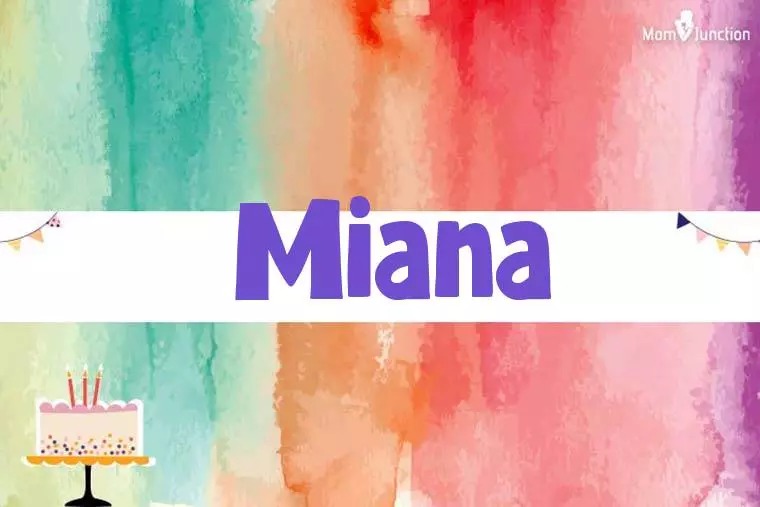 Miana Birthday Wallpaper