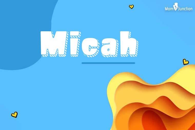 Micah 3D Wallpaper