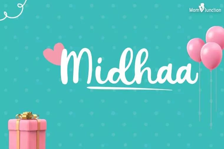 Midhaa Birthday Wallpaper