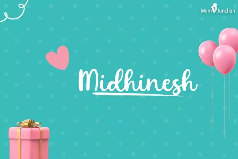 Midhinesh Birthday Wallpaper