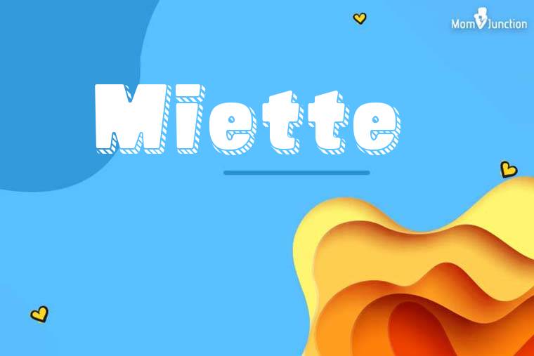 Miette 3D Wallpaper