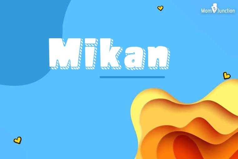 Mikan 3D Wallpaper