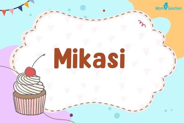 Mikasi Birthday Wallpaper