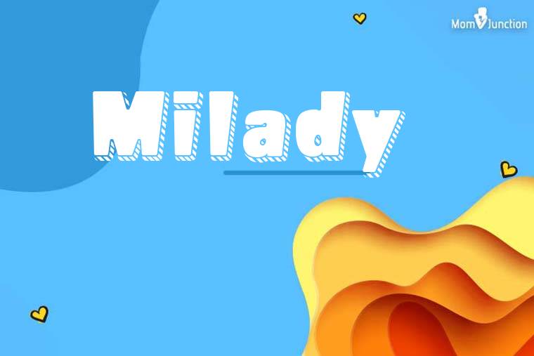 Milady 3D Wallpaper