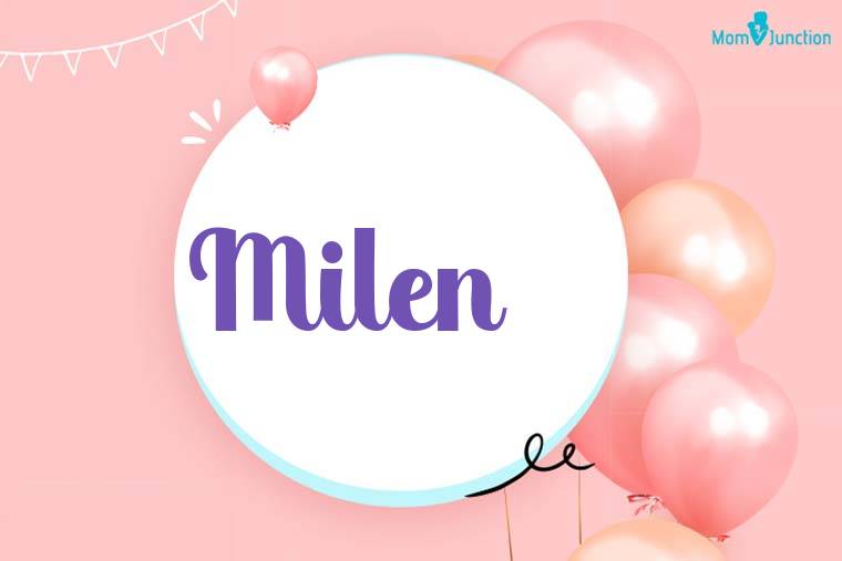 Milen Birthday Wallpaper