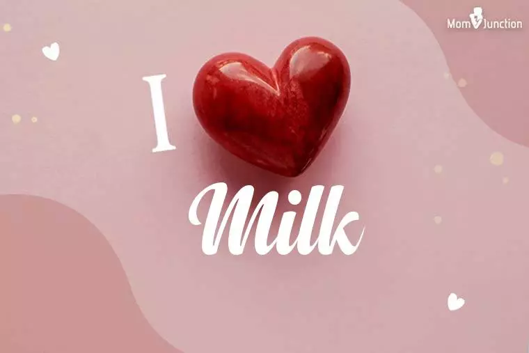 I Love Milk Wallpaper