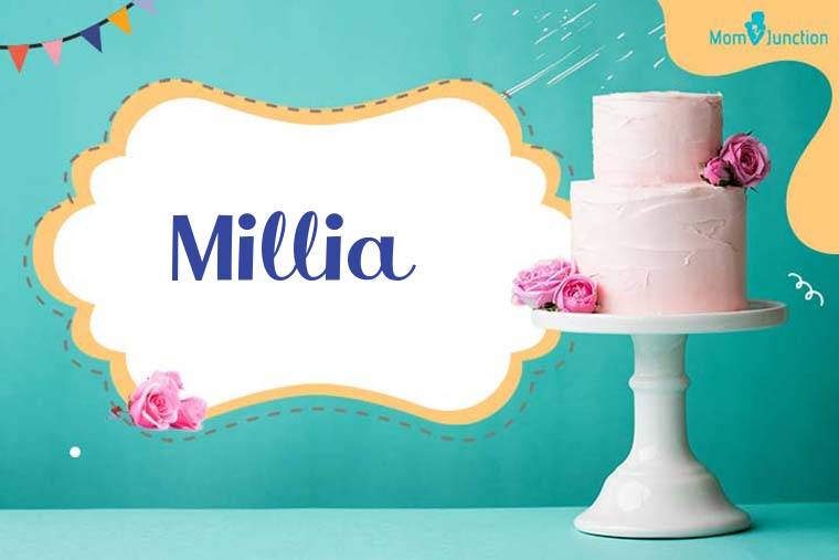 Millia Birthday Wallpaper