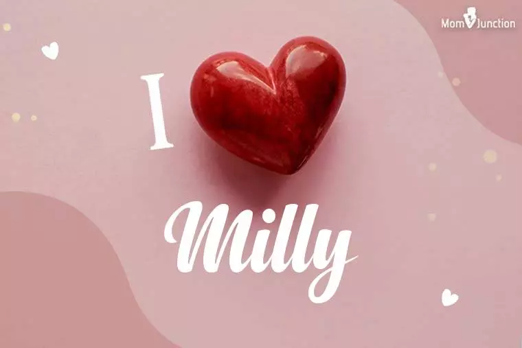 I Love Milly Wallpaper