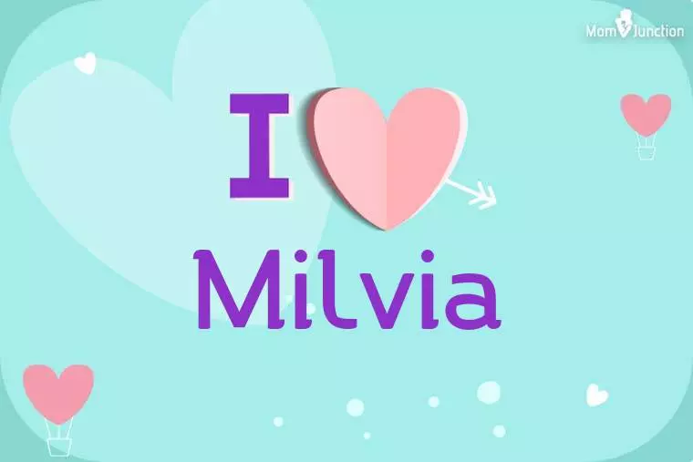 I Love Milvia Wallpaper