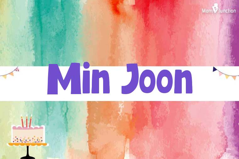 Min Joon Birthday Wallpaper