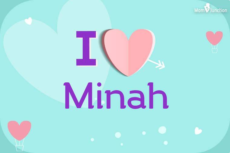 I Love Minah Wallpaper