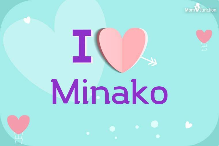 I Love Minako Wallpaper