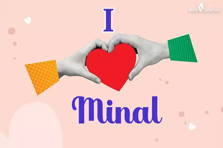 I Love Minal Wallpaper