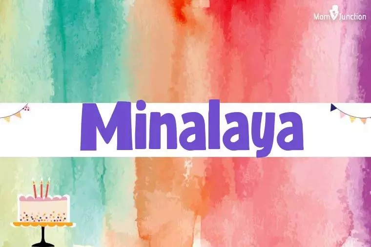 Minalaya Birthday Wallpaper