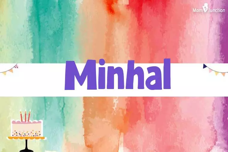 Minhal Birthday Wallpaper