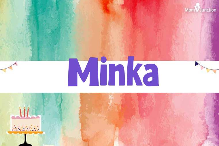 Minka Birthday Wallpaper