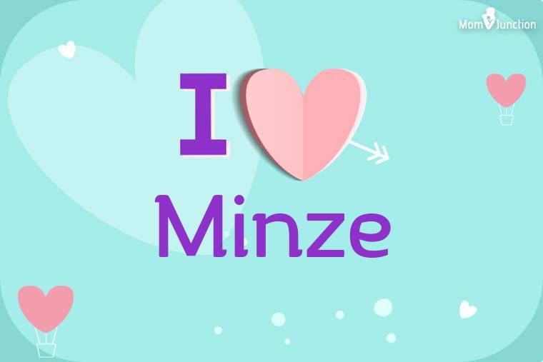 I Love Minze Wallpaper